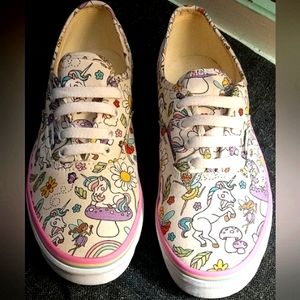 UNICORN MUSHROOM FAIRY VANS